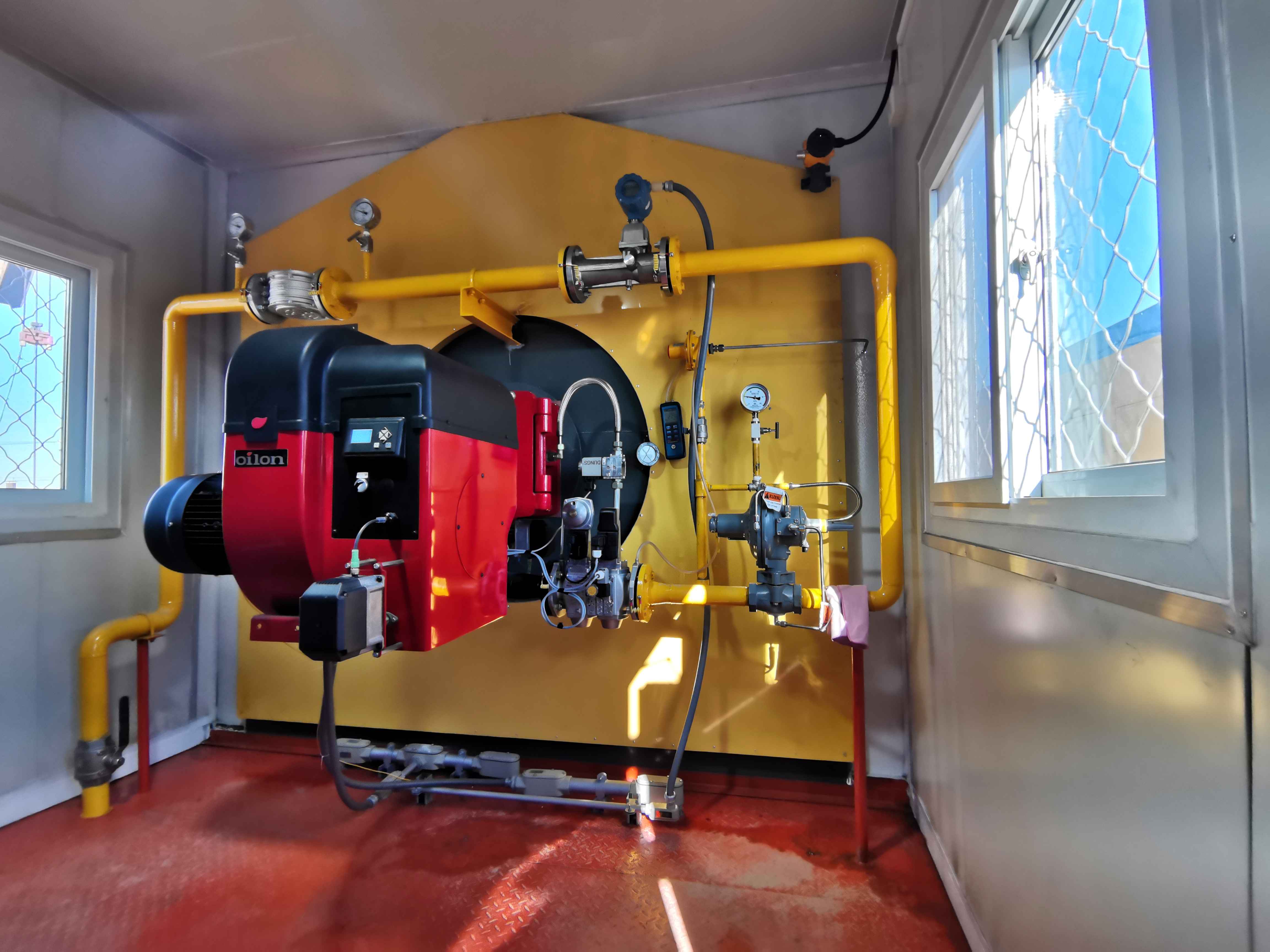 遼河油田熔鹽鍋爐用燃燒器