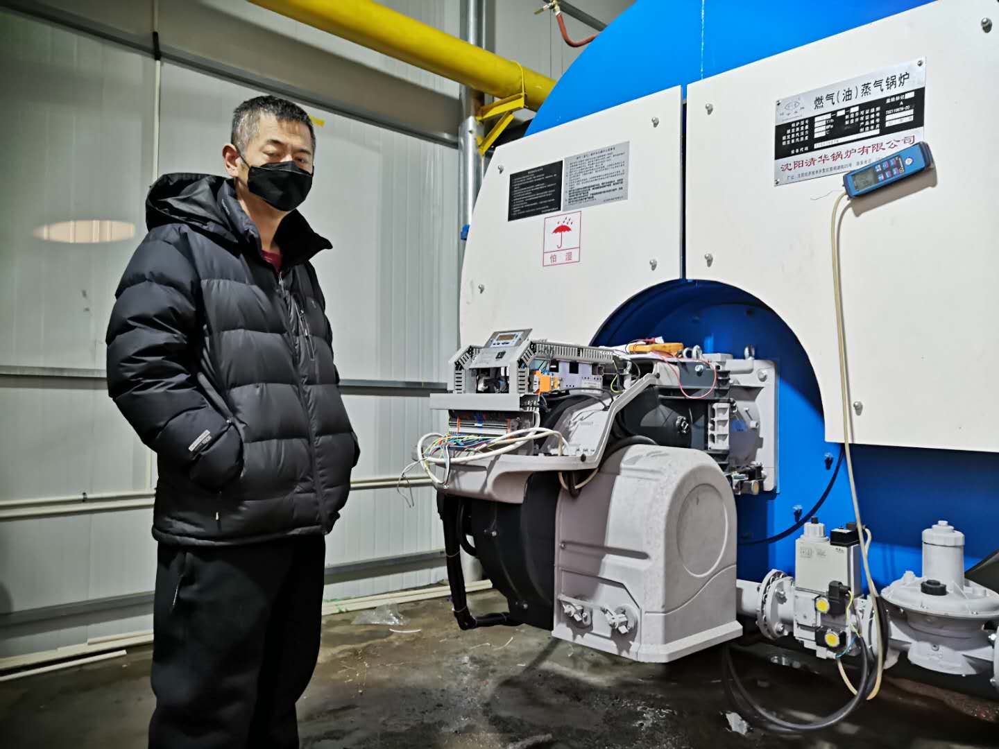 建筑公司生產(chǎn)用三臺(tái)RS410電子比調(diào)機(jī)調(diào)試工作